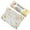 Yellow, variant on 50 Sheets Printed Food Packaging Paper ,Grease- & Water-Resistant Wax Wraps, Multicolor Red/Yellow Design for Pastries, Cakes, Sandwiches, Burgers & Party Treats, Easy-Pull Box Dispenser