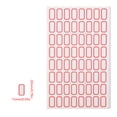 thumbnail image 2 of 50 Sheets Writeable Labels Adhesive Sticker Jams Label Small Blanks Sticker Sticker for Home School Office, 2 of 7
