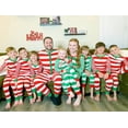 thumbnail image 7 of Shuttle tree Matching Family Pajamas Christmas Red Striped Jammies Clothes Mum and Me Holiday Cotton Pjs Women Men, 7 of 7