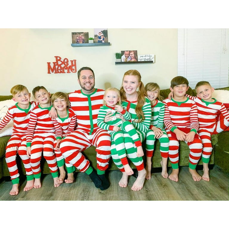 Matching family christmas 2025 pajamas with nightgowns