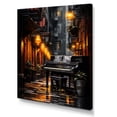thumbnail image 2 of Designart "Upright Urban Piano" Music Wall Art Prints, 2 of 7