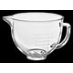 thumbnail image 2 of Bol Batidor de Pie KitchenAid 5 Cuartos de Galón Vidrio, 2 of 7
