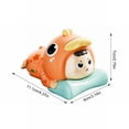 thumbnail image 3 of IMENGL Educational Crawling Toy | Wind Up Duck For Kids | Interactive Early Education Toy Promoting Observation Abilities And Motor Skills Development For Activities for Toddlers 1-3,Toddler Magnets, 3 of 7