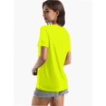 thumbnail image 6 of Womens Short Sleeve Round Neck Shirts Summer Top Fashion Basic Tee, 6 of 6