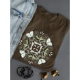 thumbnail image 3 of Butterfly Mandala I T-Shirt Women -Jennifer Paxton Parker Designs, Female XX-Large, 3 of 4