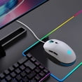thumbnail image 5 of USB Wired Gaming Mouse,USB Computer Mouse with 4 Adjustable DPI, RGB Backlit LED, Side Buttons, Ergonomic Design Mice for PC, Laptop, Windows, Mac, Vista, Linux, Gamer,White, 5 of 8
