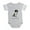 Heather Gray, variant on CafePress - FIN Havanese Good - Cute Infant Baby Football Bodysuit