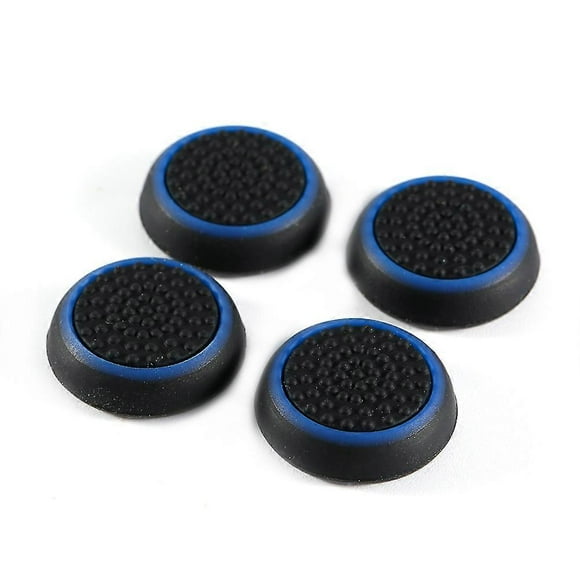 4pcs Silicone Joystick Caps for PS3 PS4 Xbox Controller Blue