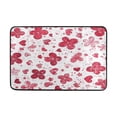 thumbnail image 5 of BZSMCE Shower Curtain and Bath Accessory Set,Poppy Symphony Pattern, 5 of 7