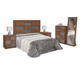 thumbnail image 1 of Recamara King Size 5 Piezas Kessa Muebles Iroan, 1 of 2