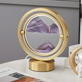 thumbnail image 6 of Led Sandscape Table Touch Lamp Moving Sand Art Circle Light, 6 of 16