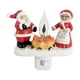 thumbnail image 2 of Luz de noche compacta con enchufe para Navidad, ideal para cocina y pasillo festivo. Fuego de santa, 2 of 9
