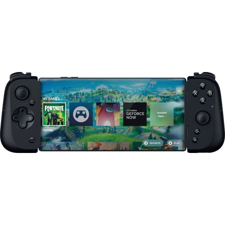 Restored Razer Kishi V2 Mobile Gaming Controller for Android, Console Quality Gaming Controls, Universal Fit, Stream PC, Xbox, PlayStation Games, Ultra Low Latency, Ergonomic Design (Refurbished)
