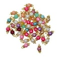 thumbnail image 4 of Abbracc 50 Pieces Space Beads Rhinestone Glass Loose Beads with Hook for Jewelry Making gold, 4 of 9