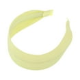 thumbnail image 4 of Unique Bargains 1 Pc Headband Colored Wide Hair Accessories Yellow, 4 of 5