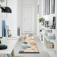 thumbnail image 4 of Yayeee Runner Rug for Bedroom 2'x6' Machine Washable Hallway Non Slip Mat, Blue Starfish, 4 of 8