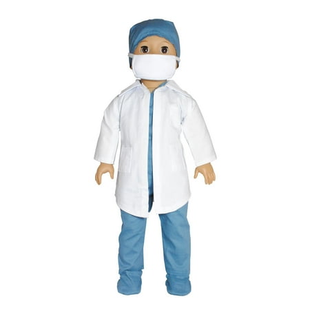 Doll Clothes - Doctor / Nurse Outfit Fits American Girl & Other 18 Inch Dolls