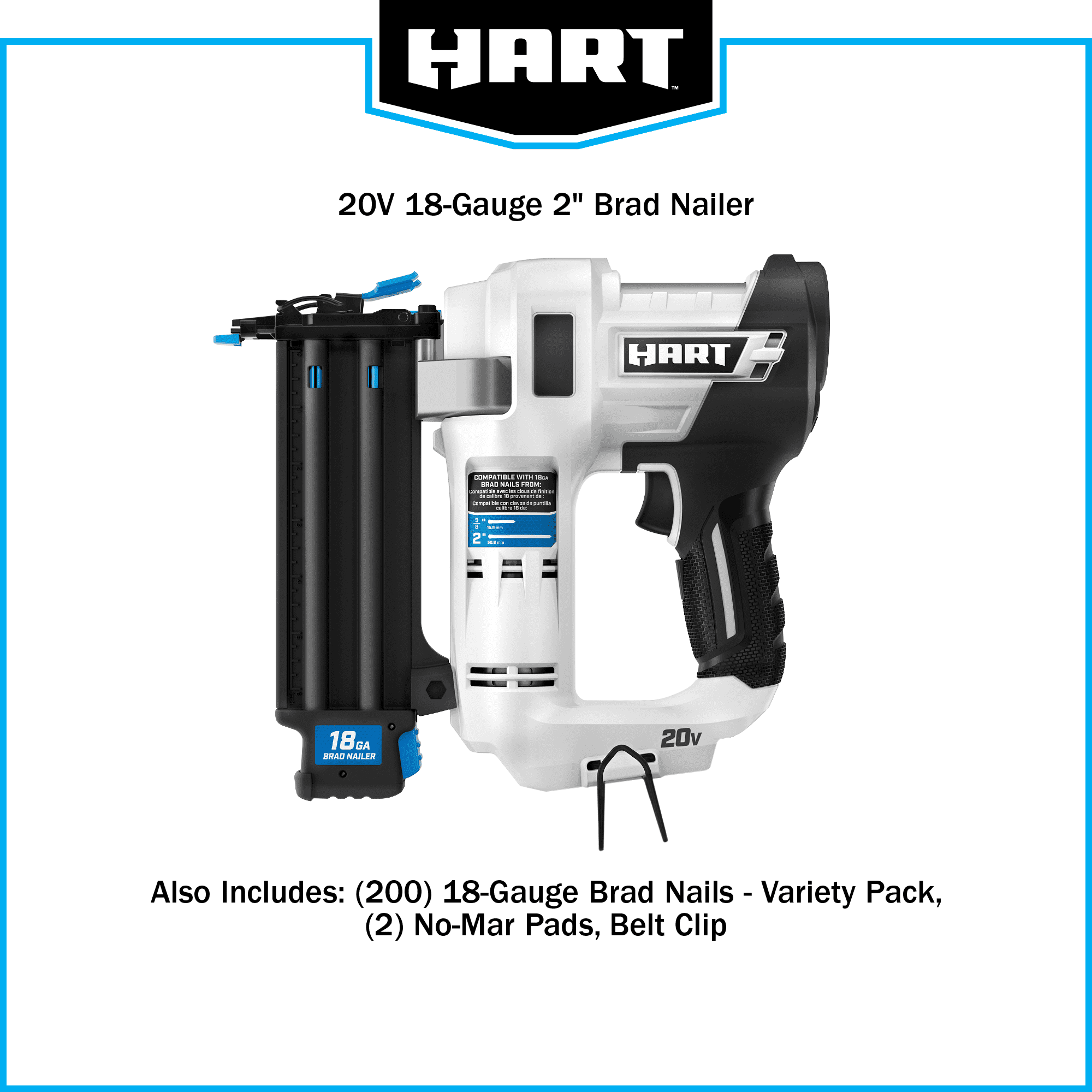 Hart brad nailer discount