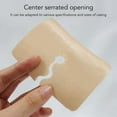 thumbnail image 4 of Almohadilla de traqueotomía almohadilla de fijación de traqueotomía quirúrgica Forro transpirable Exudado absorbible Abertura dentada Suave Mantenga la piel seca PVC para Anggrek Otros, 4 of 8