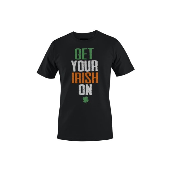 Get Your Irish On St. Patricks Day Celebration Design Men's T-shirt