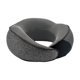 thumbnail image 2 of Almohadas de espuma viscoelástica para el cuello, cómodas, portátiles, suaves y de apoyo para viajes. Gris claro, 2 of 7