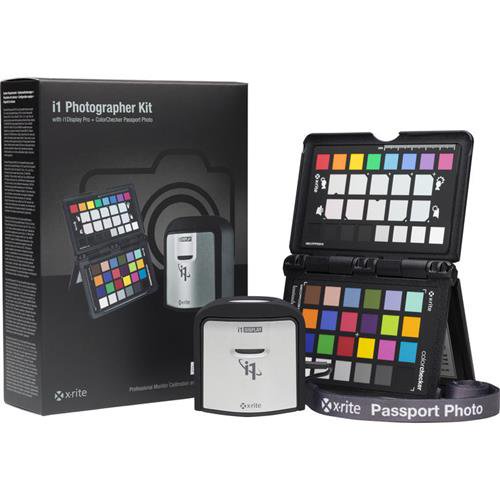 XRite i1 Photographer Kit, Includes i1Display Colorimeter & i1Profiler