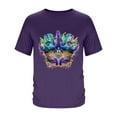 thumbnail image 4 of Tops para hombre, blusas y camisas de manga corta con cuello redondo para hombre, camisetas casuales con estampado de moda para hombre, blusa de manga corta, blusa de poliéster para hombre., 4 of 5