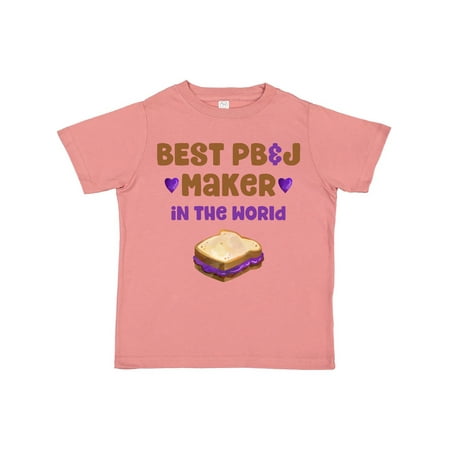 

Inktastic World s Best PBJ Maker Gift Toddler Boy or Toddler Girl T-Shirt