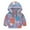 Light Blue, variant on PINQI Kids Cute Coat Toddler Baby Boys Girls Cartoon Dinosaur Rainbow Camouflage Zip Windproof Jacket Hooded Trench Lightweight Kids Coats Windbreaker Casual Outerwear