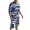 Blue, variant on Vedolay Casual Short Sets For Men Men Short Sets 2 Piece Hawaii With Pockets Summer Casual 2023 Short Pants And T-Shirt,Khaki M