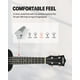 thumbnail image 3 of Kit de inicio para ukelele Donner Soprano de 21 pulgadas con lecciones negras, 3 of 7