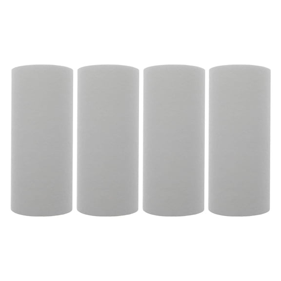 Tier1 10 Micron 10 Inch x 4.5 Inch | 4-Pack Spun Wound Polypropylene Whole House Sediment Water Filter Replacement Cartridge | Compatible with Hydronix SDC-45-1010, SDF-45-1010, Home Water Filter
