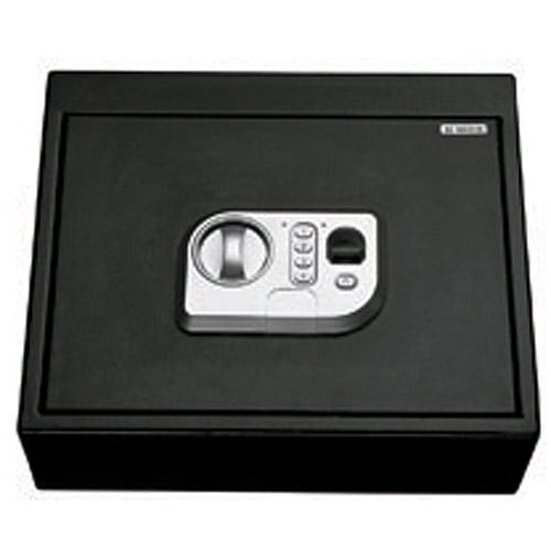 Stack On Biometric Drawer Safe With Biometric Lock Ps 5 B Black