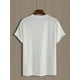 thumbnail image 3 of Camiseta informal con estampado "Fiesta de los 80" para hombre, manga corta, corte cómodo, cuello redondo, estilo urbano, ideal para uso diario y para el tiempo libre., 3 of 9