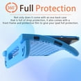 thumbnail image 5 of SUPNICE Kids Case for New Samsung Galaxy Tab A9 8.7 Inch 2023 with Built-in Screen Protector&Handle Stand - Shockproof Light Weight EVA Cover for SM-X110/X115/X117 2023&A7 Lite SM-T220/T225/T227,Blue, 5 of 7