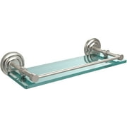 Que New 16" Tempered Glass Shelf with Gallery Rail (Build to Order)