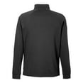 thumbnail image 5 of North End NE200 Men's Rhythm Waffle Quarter-Zip Pullover-Black-L, 5 of 6