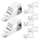 thumbnail image 5 of GOOHOCHY 8Ud Abrazaderas En Acero Inoxidable Para Mantel Trapezoidales Para Picnics, 5 of 8