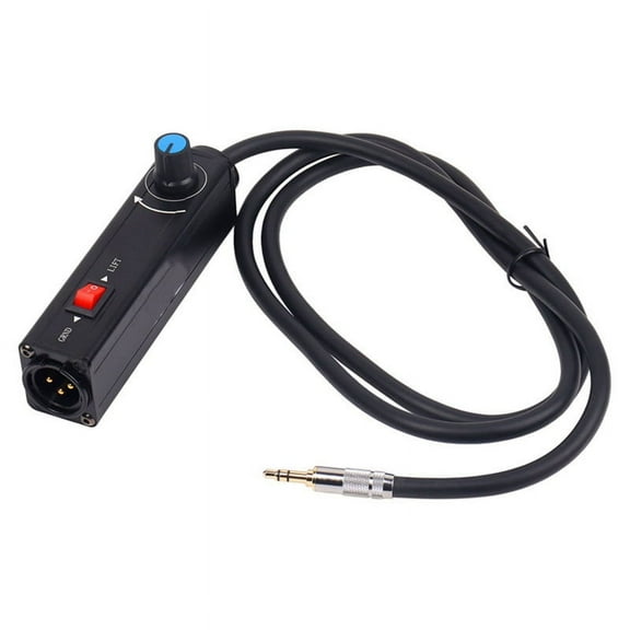 Professional 3.5 to XLR Audio Isolator Audio Noise Elimination