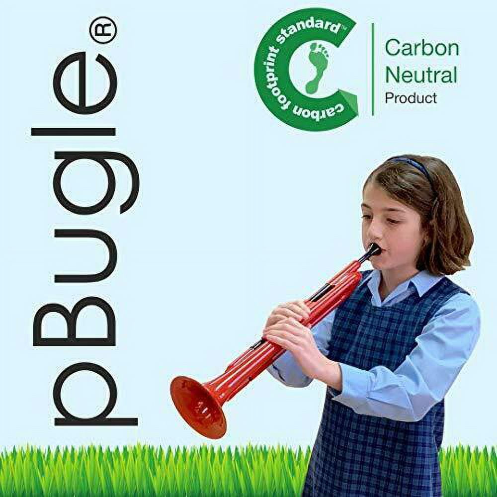 pBugle Plastic Bb Bugle Red