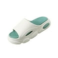 thumbnail image 5 of Slippers Shower Bath Slippers Summer Casual Shoes Flexible Anti Skid White 39 to 40, 5 of 8