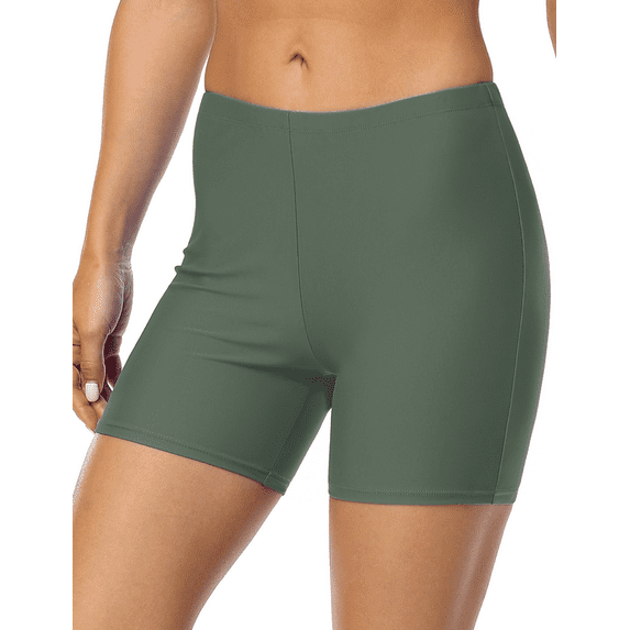 Firpearl Women's Board Shorts UPF50+ Sport Surf Shorts Swimsuit Bottom Swim Shorts