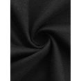 thumbnail image 7 of DARING DIVA Long Sleeve Oversized Round Neck Sleepwear Shirts S Black, 7 of 7
