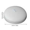 thumbnail image 3 of Floating Candles Soy Wax Tea Lights for Wedding Party Centerpiece Clean Decorative Water Light, 3 of 4