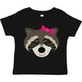 thumbnail image 3 of Inktastic Raccoon Girl Animal Girls Toddler T-Shirt, 3 of 5