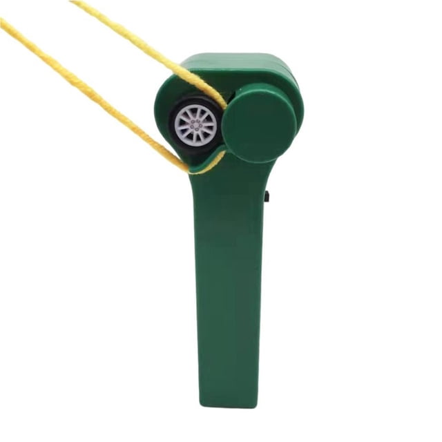 Vogacara Lanzador de cuerda de mano, juguete eléctrico divertido portátil, propulsor de cuerda, el mejor regalo para niños Juguetes No.2 Vogacara FN007043-02