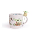 thumbnail image 2 of Taza de Cerámica con Revolvedor Baby Yoda de Disney Star Wars, 2 of 7