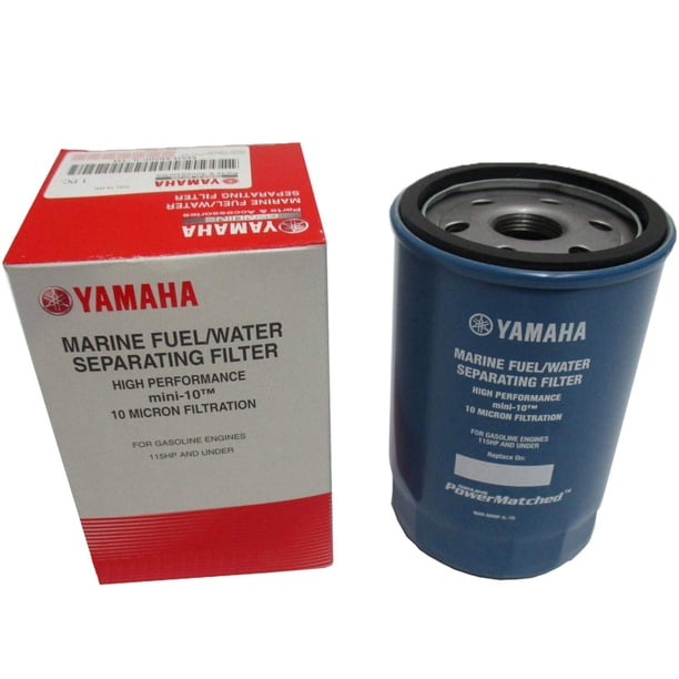 Filtro separador de combustible y agua Yamaha Mini-10 de 10 micrones