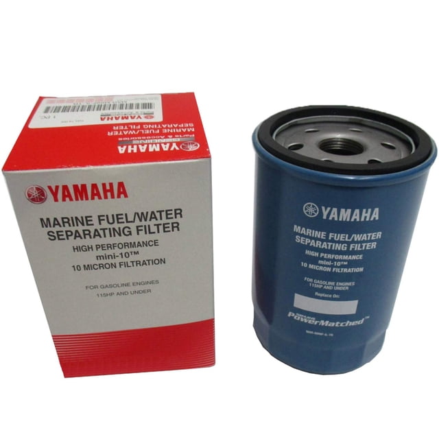 Filtro separador de combustible y agua Yamaha Mini-10 de 10 micrones
