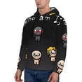 thumbnail image 3 of Lsque The Binding of Isaac Pattern Casual Men's Hoodie,Hooded Sweatshirt with Kangaroo Pocket,Pullover Hoodie-Small, 3 of 8